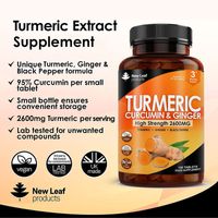 New Leaf Turmeric Curcumin & Ginger